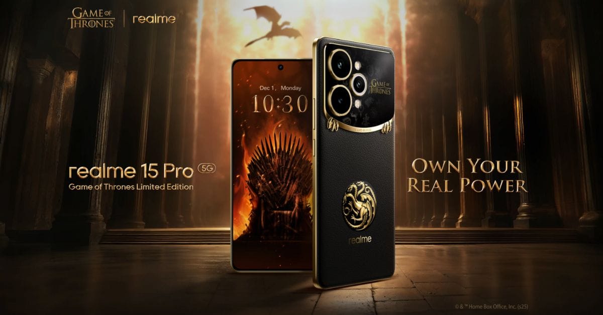 Realme 15 Pro 5G Game of Thrones Limited Edition