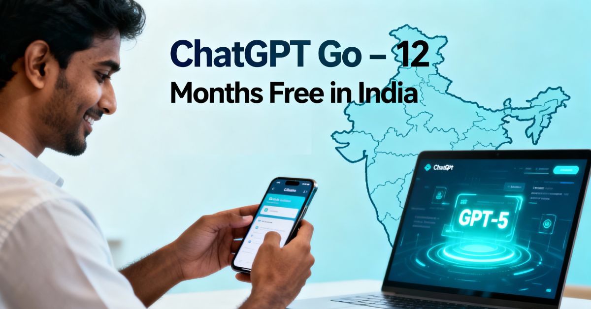 ChatGPT Go 12 Months Free