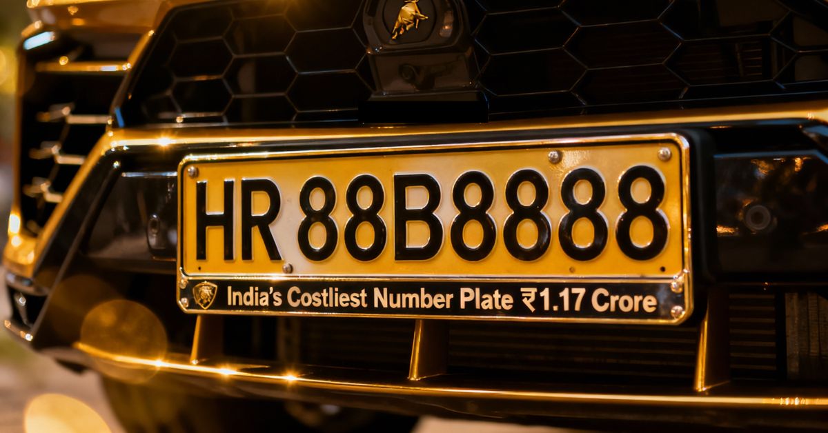 India Costliest Number Plate