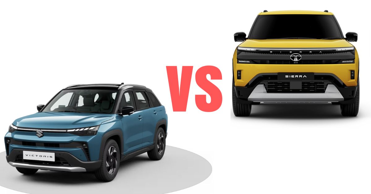 Tata Sierra Vs Maruti Victoris